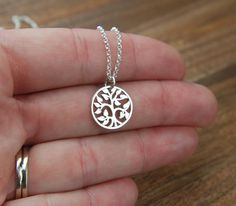 Hey, I found this really awesome Etsy listing at https://www.etsy.com/listing/83596700/small-tree-of-life-necklace-in-sterling Nature-inspired Sterling Silver Pendant Charm Necklace, Personalized Sterling Silver Nature-inspired Necklaces, Personalized Nature-inspired Sterling Silver Necklaces, Tree Of Life Jewelry For Mother's Day Gift, Silver Tree Of Life Jewelry For Mother's Day, Nature-inspired Sterling Silver Jewelry For Mom, Nickel Free Sterling Silver Charm Necklace For Mom, Nickel-free Sterling Silver Charm Necklace For Mom, Mother's Day Silver Tree Of Life Jewelry