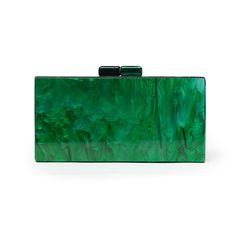 A simple yet classic bag to wear with all outfits. Add a pop of green to your wardrobe with our solid emerald clutch. Send us an email if you want this bag engraved! hello@raeoflightcustom.com Material: Acrylic Size: 8x4x2' Emerald Green Acrylic clasp Acrylic material Detachable chain included Fits all size iPhone Mirror inside Green Rectangular Box Bag For Party, Trendy Green Box Bag For Party, Green Rectangular Box Bag For Evening, Rectangular Green Box Bag For Evening, Green Rectangular Evening Bag, Green Clutch Box Bag For Gifts, Green Clutch Box Bag As Gift, Versatile Rectangular Party Clutch, Green Square Evening Bag