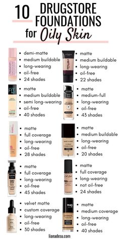 @swaybreezy 💦❤️ Foundation Recommendations, Foundation Tattoo, How To Choose Foundation, Foundations For Oily Skin, Teknik Makeup, Make Up Diy, Oily Skin Makeup, Best Drugstore Foundation, Make Up Foundation