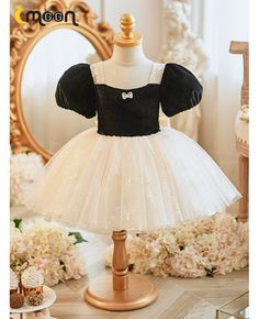 Get 10% off now! Buy black and white tulle lace girls party dress with sleeves at cheap price online. Free stable shipping and pro custom service since 2009. Fitted Princess Dress With Lace Patchwork For Party, Fitted Princess Dress With Lace Bodice For Party, Elegant Tulle Princess Dress For Costume Party, White Princess Dress With Lace Patchwork For Party, White Lace Patchwork Princess Dress For Party, Fitted Tulle Princess Dress With Lace Trim, Elegant Princess Dress With Lace Sleeves For Party, Fitted Princess Dress With Lace Trim And Tulle, Elegant Party Princess Dress With Lace Sleeves