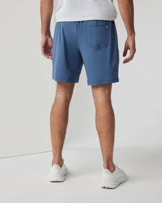 One short for every sport, the Kore Shorts have a classic athletic fit, falling just above the knee with an anywhere and everywhere versatility. Go commando in confidence with the breathable, boxer-brief liner. | Vuori Kore Shorts | Nautilus | XL Vuori makes premium performance apparel inspired by the active Coastal California lifestyle; an integration of fitness, surf, sport, and art. Breaking down the boundaries of traditional activewear, we are a new perspective on performance apparel. Casual Running Bottoms With 5-inch Inseam, Casual Short-length Activewear For Outdoor, Sporty Blue Shorts With 5-inch Inseam, Casual Athletic Shorts For Workout With 5-inch Inseam, Midweight Athletic Shorts With Built-in Shorts, Solid Relaxed Fit Activewear With Short Inseam, Athleisure Shorts With Elastic Waistband In Recycled Polyester, Athleisure Swim Trunks With Relaxed Fit, Athleisure Swim Trunks With Relaxed Fit And Short Length