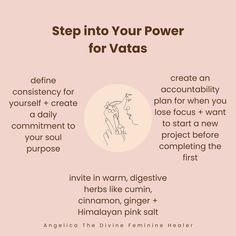 Ayurveda Vata Dosha, Stepping Into Your Power, Ayurveda Dosha, Hormone Nutrition, Ayurveda Vata, Yoga Thoughts, Ayurveda Diet, Ayurveda Lifestyle, Ayurveda Life