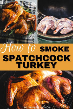 How to make spatchcock smoked turkey? I’ve got the simple steps and best tips for juicy, tender, and evenly cooked turkey! This spatchcock and dry brine method makes smoking faster and flavors deeper, with minimal prep and no messy wet brine. Perfect for a delicious holiday meal! Read the post for more! Wet Brine Spatchcock Turkey, Spachocked Turkey Smoked, Smoked Spatchcock Turkey Pellet Grill, Smoked Turkey Spatchcocked, Smoked Spatchcock Turkey Recipes, Spatchcock Smoked Chicken, Spatchcock Turkey Smoked, Healthy Smoker Recipes