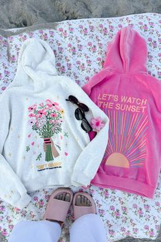 which would you choose? your new favorite hoodies are here. treat yourself to hoodies that hoodie Cute Preppy Hoodies, Dandy Hoodie, Preppy Hoodies, Sunset Hoodie, Hoodies Aesthetic, Cute Hoodies, Girls Hoodie, Watch The Sunset