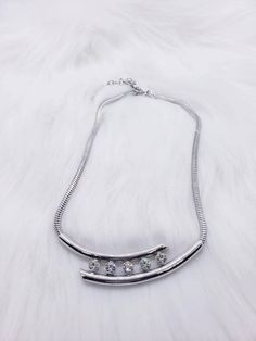 Stylish design silver necklace Silver Clavicle Chain Necklace For Formal Occasions, Elegant Silver Pendant Chain Necklace, Silver Pendant Necklace For Formal Occasions, Silver Long Diamond Necklace Elegant, Elegant Long Silver Diamond Necklace, Silver Plated Chain Necklace Gift, Silver Metal Necklace For Formal Occasions, Sterling Silver Choker Necklace For Anniversary, Modern Silver Diamond Necklace With Adjustable Chain