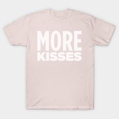 You can never get too many kisses — kiss me quick! -- Choose from our vast selection of Crewneck and V-Neck T-Shirts to match with your favorite design to make the perfect graphic T-Shirt. Pick your favorite: Classic, Boxy, Tri-Blend, V-Neck, or Premium. Customize your color! For men and women. Kiss Merchandise, Kiss Me, V Neck T Shirt, Graphic T Shirt, Graphic Tshirt, Kiss, Tshirt Designs, Men And Women, For Men