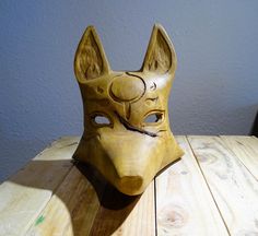 carved and engraved wooden fox mask Wooden Fox, Fox Mask, Art Objects, Art Object, Sculpture Art, Halloween Shopping, Labour Day, Art Collection, Fox