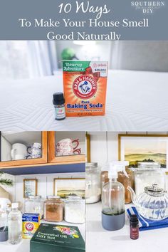 the top ten ways to make your house smell and smell good naturally with baking soda