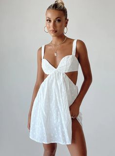 Floral Stitching, Mini Dress White, Grad Dresses, Mini Dresses For Women, Mini Slip Dress, Mini Dresses Summer, Lace Mini Dress, Mini Dresses, Flowing Maxi Dress