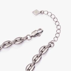 Crafted to be worn every day, this stainless-steel bracelet is tarnish-resistant, so you can feel confident when you wear it on repeat. The Mariner Chain Bracelet features an adjustable fit and a casual design that can be worn with any OOTD you have in mind. Silver Metal Chain Bracelet, Tarnish Resistant, Silver Metal Chain Bracelet Tarnish Resistant, Modern Silver Chain Bracelet Tarnish Resistant, Adjustable Stainless Steel Jubilee Charm Bracelet, Modern Tarnish Resistant Silver Chain Bracelet, Modern Silver Tarnish-resistant Chain Bracelet, Adjustable Gunmetal Jewelry With Chain, Stainless Steel Bracelet With Adjustable Chain, Adjustable Silver Tarnish-resistant Chain Bracelet