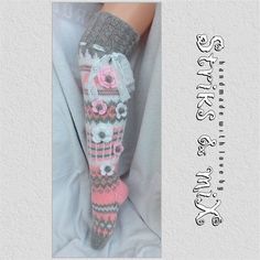 Handmade Fitted Cozy Socks, Hand Knitted Pink Socks For Winter, Pink Hand Knitted Socks For Winter, Pink Hand-knitted Winter Socks, Crochet Slipper Boots, House Socks, Over Knee Socks, Hand Knit Socks, Knitted Socks