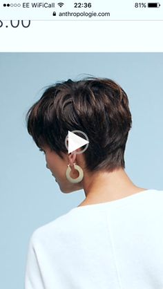 + undercut pixie haircut with bangs, undercut pixie haircut for thick hair over 50, undercut pixie haircut for thick hair round face... Thick Wavy Hair, Haircut For Older Women, Short Pixie Haircuts, Hairstyles Over 50, Hairstyles For Round Faces