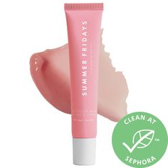 A silky vegan balm that hydrates and soothes parched lips in seconds.Skincare Concerns: Dryness and DullnessHighlighted Ingredients:- Shea and Murumuru Seed Butters: Natural moisturizers that soothe, relieve, and condition parched lips.- Vegan Waxes: Soften and boost shine all day with a smooth, never-greasy texture. Pink Summer Fridays, Summer Fridays Lip Balm Pink Sugar, Summer Fridays Pink Sugar, Sugar Lip Balm, Summer Fridays Lip Butter Balm, Summer Fridays Lip, Lip Butter Balm, Essence Makeup, Sephora Skin Care