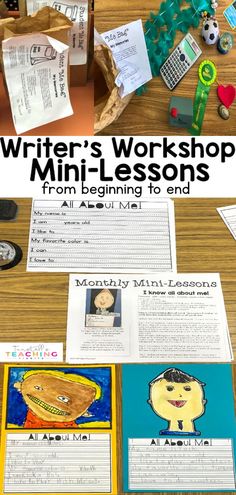 the writing workshop for children to learn how to write and use their own language skills