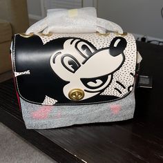 For Sale Is This Nwt Coach X Keith Haring Mickey Mouse Madison. Comes With Care Cards And Dust Bag. 100% Authentic And Nwt Disney Minnie Mouse White Bag, White Minnie Mouse Bag For Daily Use, White Mickey Mouse Bag For Daily Use, White Mickey Mouse Bags For Daily Use, Coach Disney, Bags Coach, Keith Haring, Disney Mickey Mouse, Disney Mickey