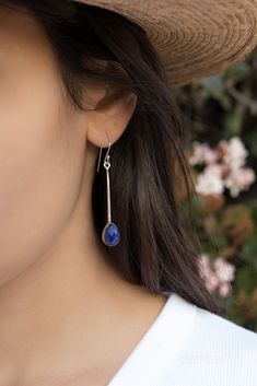 Lapis Lazuli Earrings ~ Long Earrings Sterling Silver 925 ~ Gemstone ~ Dangle ~ Handmade ~ Jewelry ~ Gift For Her ~ Maresia 》D E T A I L S《 ✦ M E T A L : Sterling Silver 925 ✦ S T O N E : Lapis Lazuli ✧ Please note natural gemstones are unique and may vary in shape or color. ✧ 》✦ S A V E * B U Y * M O R E ✦《 Use the code MARESIA2 and get 10% OFF when you buy 2 items. Use the code MARESIA3 and get 15% OFF when you buy 3 or more items. 》 P A C K A G I N G 《 Your jewelry will be nicely packaged. If Ear Climbers Earrings, Lapis Lazuli Earrings, Stud Jewelry, Handmade Jewelry Gift, Earrings Long, Earrings Sterling Silver, Gold Plated Jewelry, Sterling Earrings, Long Earrings