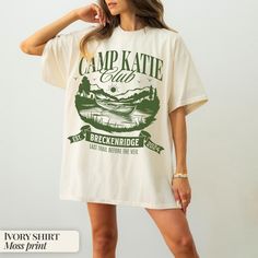 Are you looking for the perfect personalized camp bachelorette shirts? This camping bachelorette party tshirts make the perfect gift for that bride. Pick up this camp themed bachelorette tees today for yourself or as a gift! ✨HOW TO ORDER✨ Step 1: Please, check and review all photos. Step 2: Choose your color and size. Step 3: Fill out the "personalization" section. Step 4: Determine the quantity you wish to purchase (you can also modify it from the cart). Step 5: Click add to cart. You can go back and follow the same steps to add more items to your cart. Step 6: Click "Proceed to check out"  Step 7: Add your shipping address and choose your payment method. (PLEASE check your current address.) Step 8: You can write to me for any requests before checking out! :) ✨Relaxed fit ✨Sewn-in twill Summer Camp Adult Party, Camping Bachelorette Party, Camp Bachelorette Party, Camp Themes, Camp Bach, Bachelorette Party Tshirts, Camping Bachelorette, Cabin Vibes, Bachelorette Tees