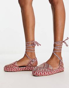 ASOS DESIGN Justify woven closed toe espadrilles in red | ASOS Red Flat Espadrilles With Woven Sole, Red Slip-on Espadrilles With Woven Sole, Red Closed Toe Sandals With Woven Sole, Red Flat Espadrilles For Summer, Red Flat Espadrilles For The Beach, Red Flat Espadrilles For Beach, Red Closed-toe Espadrilles, Red Closed Toe Espadrilles, Closed Toe Espadrilles With Red Sole