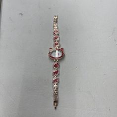 Women’s Red Hello Kitty Rose Gold Fashion Watch Condition Is New In Package See Pics Ls81/24 Jb14 Lh32 Red Hello Kitty, Stainless Steel Watch Women, Cartier Tank Americaine, Juicy Couture Watch, 18k Gold Watch, 90s Jewelry, Anne Klein Watch, Rose Gold Fashion, Bangle Watches