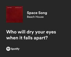 Song Spotify Lyrics, Spotify Lyrics Aesthetic, Song Png, Space Song, Song Spotify, Songs That Describe Me, Meaningful Lyrics, Song Lyric Quotes, Spotify Lyrics