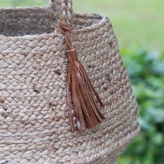 Handwoven Boho Tote Bag-Bag-Vintage Shopper Nature Girlie, Diy Nature, Jute Tote Bag, Natural Bohemian, Boho Tote Bag, Jute Tote Bags, Boho Tote, Jute Totes, Hand Molding