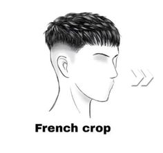 French Cut Hair, Hair Types Men, Fade Haircut Designs, French Crop, Edgars Haircut, Mens Haircuts Short Hair, Low Fade Haircut, Crop Haircut