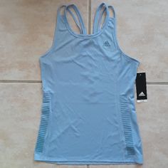 Adidas Climalite Running Top, Nwt, Size S, Pretty Light Color Between Light Blue And Light Purple, Reflective Technology Ensures Optimum Visibility In Low Light Conditions, Small Signature Logo On Front, 100% Polyester, Soft, Light And Comfortable, Please See Pictures For Measurements:) *Host Pick* Blue Adidas Athleisure Top, Blue Sports Top With Three Stripes Branding, Blue Sports Tops With Three Stripes Branding, Adidas Fitted Sports Top, Adidas Fitted Tops For Sports, Adidas Moisture-wicking Activewear, Adidas Logo Fitted Sports Tops, Adidas Athletic Fit Moisture-wicking Activewear, Adidas Moisture-wicking Functional Activewear