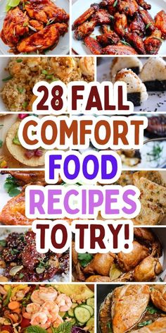 28 fall comfort food recipes to try