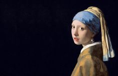 a painting of a girl with a pearl earring