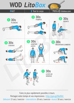 a poster showing how to do an exercise with the words'wod lite box '