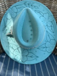 "Suede fedora hat with metallic silver belt Color: Light Mint 100% polyester 4.7\"(inch) Brim size: 3.8\"(inch) Circumference: 59 cm/ 23 inch Adjustable sweatband to be adjusted down if needed One size fits most" Adjustable Felt Hat For Kentucky Derby, Blue Wide Brim Hat With Adjustable Fit, Adjustable High Crown Panama Hat For Kentucky Derby, Kentucky Derby Adjustable High Crown Panama Hat, Blue Short Brim Hat For Ranch, Kentucky Derby High Crown Adjustable Panama Hat, Mini Hats With Short Brim For Kentucky Derby Rodeo, Short Brim Mini Hat For Kentucky Derby Rodeo, Fedora Hat For Women