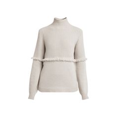 Agnona rib-knit sweater with fringe detail Mock neckline Long sleeves Relaxed fit Pullover style Cashmere Made in Italy Elegant Fringe Tops For Fall, Elegant Fall Fringe Tops, Mock Neckline, Cashmere Sweater, Bergdorf Goodman, Cashmere Sweaters, Pullover Styling, Rib Knit, Tops Designs