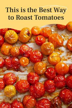 this is the best way to roast tomatoes