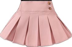 Cute Mini Skirt For School, Cute Pleated School Skirt, Summer School Pink Pleated Skirt, Pink Pleated Skirt For School In Summer, Trendy Pink Cotton Pleated Skirt, Pink Mini Skirt For School In Summer, Pink Summer Mini Skirt For School, Casual Pink Cotton Pleated Skirt, Cute Skort For School