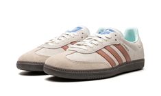 adidas Samba OG "Crystal White / Clay" - Stadium Goods Og Samba, Adidas Shoes Samba, Clay Shoes, Samba Og Shoes, Samba Shoes, Adidas Samba Og, Samba Og, Exclusive Sneakers, Nike Dunk High