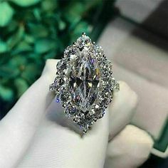 Engagement Rings Marquise Cut, Rings Marquise Cut, Bridal Party Jewelry, Marquise Diamond Ring, Simulated Diamond Rings, Engagement Rings Marquise, Moissanite Diamond Rings, Luxury Rings, Ladies Diamond Rings