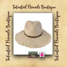 Lk what arrived at Talented Friends Boutique!! Wide brim w/ ribbon straw hats! Just in time for your spring and summer attire! $28.00 Cream or Natural Boutique Hub, Wide Brim Straw Hat, Summer Attire, Straw Hats, Gift Boutique, Just In Time, Wide Brimmed, Straw Hat, In Time