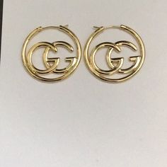 Gucci Earrings Wore 1x Great Condition Light Weight Gucci Earrings, Earrings Color, Jewelry Earrings, Product Description, Women Jewelry, Gucci, Gold, How To Wear, Women Shopping