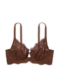 We call it fabulous for a reason. Finished with ultra-soft and smoothing lace wings, this full-coverage lace style is even better than before. Features a 3-piece construction that provides extra support and coverage for larger cup sizes. The Fabulous Bra: an unlined bra available in extended sizes. Available in 26 sizes: 34D-DDD, 34G, 36-42C-DDD, 36-42G, 44C-D Lift & Lining Unlined Underwire 3-part cup design Straps & Hooks Adjustable straps Back hook-and-eye closures Details & Fabric Cutout at center front Forever Stretch™ Lace wings for a smoothing fit around the band Enhanced with LYCRA® ADAPTIV fibers for your best fit ever Partially made from recycled materials Hand wash Imported LYCRA® ADAPTIV is a product of The LYCRA Company Full Coverage Lace Bra With Lace Closure, Victoria's Secret Full Coverage Bra With Removable Pads, Victoria's Secret Lace Trim Bra, Lace Wings, Pretty Summer Dresses, Plus Lingerie, Full Cup Bra, Unlined Bra, Cup Sizes