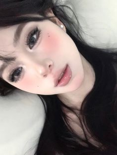 Dark Doyun Makeup, Dark Ulzzang Makeup, Bjd Makeup, Dark Douyin Makeup, Ulzzang Makeup, Asian Eye Makeup, Cool Makeup Looks