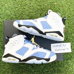 Nike Air Jordan 6 Gs Retro White Unc Blue Shoes Brand New Original Box 5 Youth | Women’s 6.5 5.5 Youth | Women’s 7 - Sold 6 Youth | Women’s 7.5 - Sold Select Women’s Size When Check Out 100% Authentic Ships Within 24 Hours Final Sale #Nike #Snkrs #Aj6 # Streetwear 1605 Blue Low-top Sneakers With Contrasting Heel, Blue Low-top Sneakers With Contrasting Heel Counter, Blue High-top Sneakers With Contrasting Heel, Blue Sneakers With Contrasting Heel And Round Toe, Bernstein Bears, Jordans 6, Unc Shoes, Blue And White Jordans, Nike Air Jordan 6