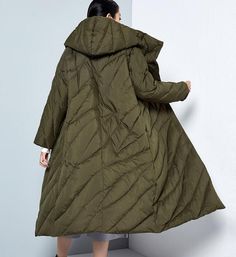 This down coat make with 90% duck down ,very warm in the winter .also have plus size to 10 XL. This is a winter down jacket fill with down.we design it with a very thick and warm style.this hooded down jacket could keep you very warm in the cold winter.the side pockets is very useful.a unique design women winter coat. Material: 90% duck down ,polyester Style: Casual Package Contents: 1 x down coat Size: S :Length:115cm chest:104cm shoulder sleeve:70cm M:Length:115cm chest:108cm shoulder sleeve:7 Navy Blue Linen, Duck Down Jacket, Long Coats, Warm Down, Womens Winter, Oversized Coat, Down Jackets, White Ducks, Winter Coats