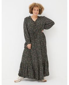 in stock Dahlia Dress, Hair Care Gifts, Leopard Print Shoes, Fat Face, Jd Williams, Tier Skirt, Printed Dress, Fashion Help, Nordstrom Dresses