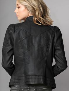 Woman Biker, Biker Leather Jacket, Biker Leather, Lady Biker, Women's Wardrobe, Unique Outfits, Fashion Forward, Premium Quality, Leather Jacket