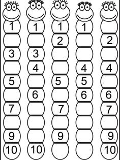 an image of a number line with faces on it and the words,'kind of numbers