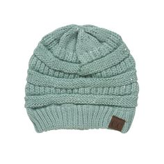 The perfect accessory for any winter outfit, this high quality, fashionable beanie will provide you with both comfort and flare. The hottest item during the cold season, year after year. Size: One Size.  Color: Green.  Gender: female.  Age Group: adult. Warm Beanie One Size For Fall, Warm One Size Beanie For Fall, Warm One-size Beanie For Fall, Soft Knit Hat One Size For Fall, Fitted Casual Beanie For Winter, Casual Fitted Beanie For Winter, Casual Fitted Winter Beanie, Comfortable Beanie For Fall, One Size, Trendy Warm Beanie For Fall