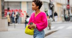 20 Fashion Gifts For Your Most Stylish Friends - Refinery29 Fall Denim Trends, Jeans Trend, Oversize Pullover, Fall Denim, Sweater Trends, Jean Trends, Denim Trends, Spring Street Style, Fashion Week Street Style