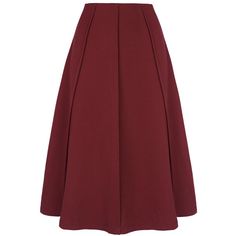 Crafted from knit fabric, this flare-hem skirt is suitable for a sophisticated style. A workwear staple, the flared skirt from Allegra K features an elasticized high-waisted fit, a pleated design, and an A-line cut. This elegant skirt is topped with a stretchy elastic waistband that flatters and defines the figure. It falls just below the knee and with a zip fastening. Pair it with a shirt for a more formal look. Flared Skirt For Workwear In Solid Color, Red Flared Pleated Skirt For Work, Red Pleated Skirt For Work, A-line Pleated Skirt For Work, Chic Red Pleated Skirt For Workwear, Solid Color Pleated Midi Skirt For Work, Solid Flared Pleated Skirt For Workwear, Flared Pleated Skirt For Work, Chic Pleated Flare Skirt