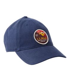 Our cotton Baseball Cap is 100% sustainably sourced, from bill to adjuster, and still feels like an old favorite right from the start. Low crown. 100% cotton twill. Spot clean. Adjustable closure for secure fit. Washed for a soft, worn-in look and feel. Imported. | Adults' L.L.Bean Baseball Cap, Cotton Cotton Hats With Logo Patch, Cotton Six-panel Trucker Hat With Logo Patch, Cotton Hat With Logo Patch And Curved Bill, Cotton Curved Bill Hat With Logo Patch, Cotton Dad Hat With Logo Patch, One Size, Cotton Dad Hat With Logo Patch, Outdoor Cotton Baseball Cap With Logo Patch, Cotton Snapback Hats Made In Usa, Made In Usa Cotton Cap