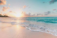 Beach Coast Sunrise Wall Mural-Wall Mural-Eazywallz Wallpaper Pantai, Strand Wallpaper, Summer Captions, Sunrise Wallpaper, Beach Images, Ocean Wallpaper, Beach Wallpaper, Sunrise Beach, Free Beach